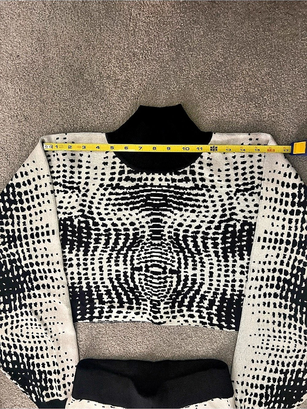 Akira Abstract Wide-Leg Set in Black & White Size Medium NWT - Picture 3 of 9